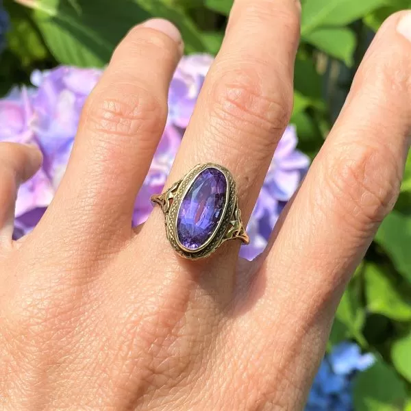 Vintage Amethyst Ring