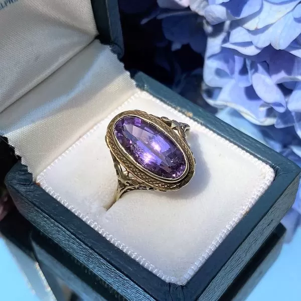 Vintage Amethyst Ring