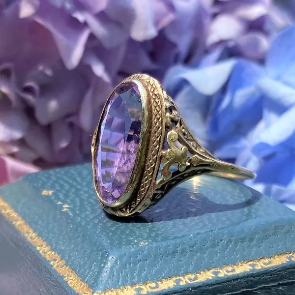 Vintage Amethyst Ring