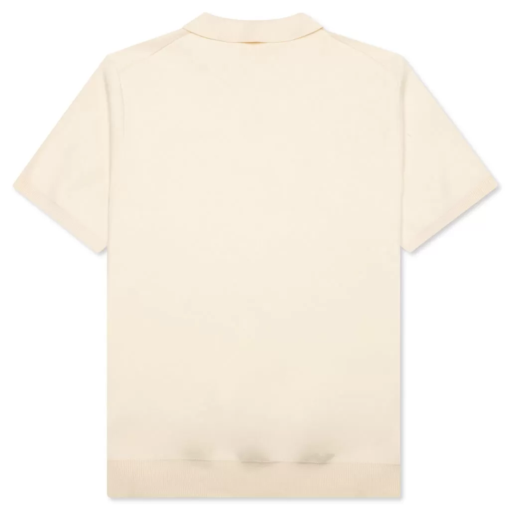 Virtue S/S Polo - Cloud Creme