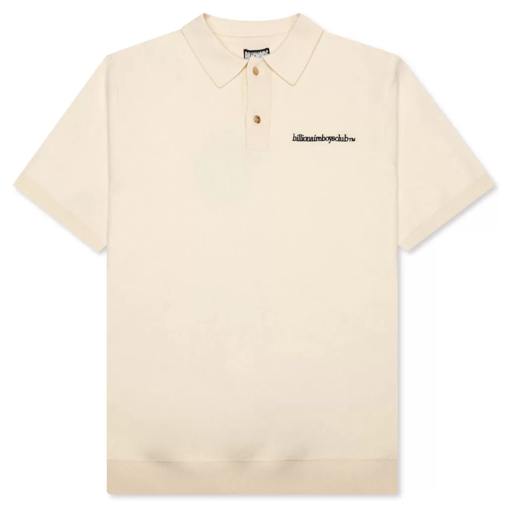 Virtue S/S Polo - Cloud Creme