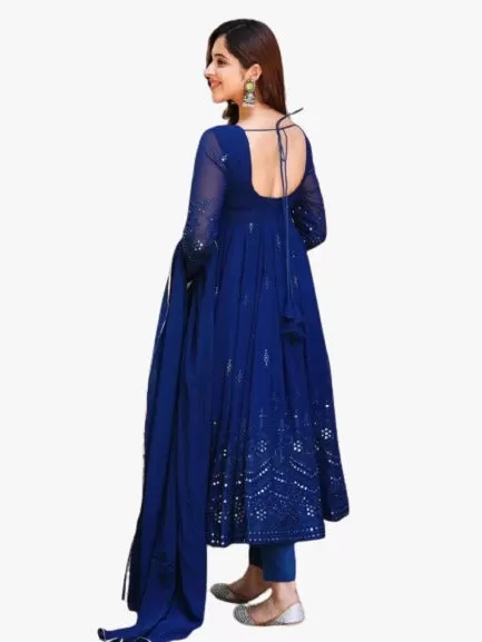 Women Designer Gown with Dupatta