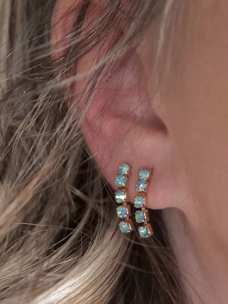 ZIA STUD EARRINGS IN BLUE